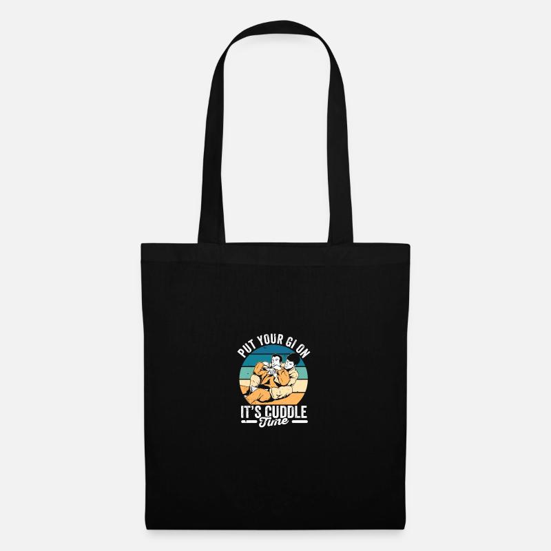 Jiu Jitsu Retro Vintage Put Your Gi On It'S - Tote Bag - black