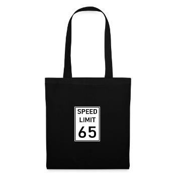 Speed limit - Tote Bag - black - Front