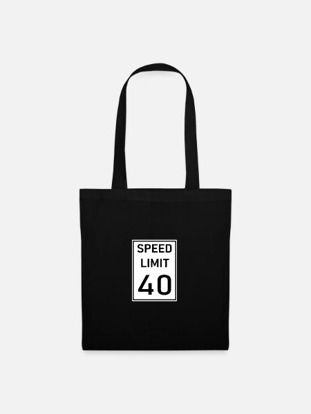 40 - Tote Bag - black