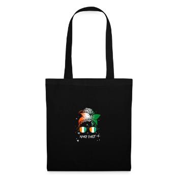 Côte d’Ivoire - Sac en tissu - noir - Devant