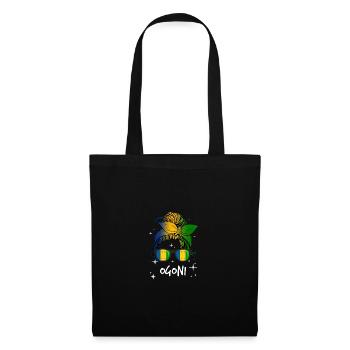Ogoni - Stoffbeutel - Schwarz - Vorne