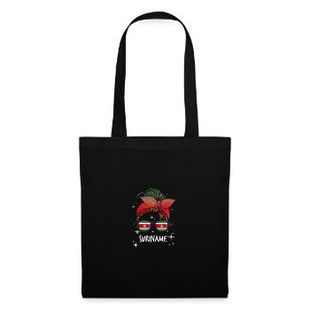 Suriname - Sac en tissu - noir - Devant