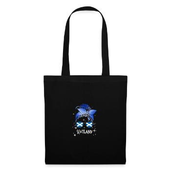 Écosse - Sac en tissu - noir - Devant