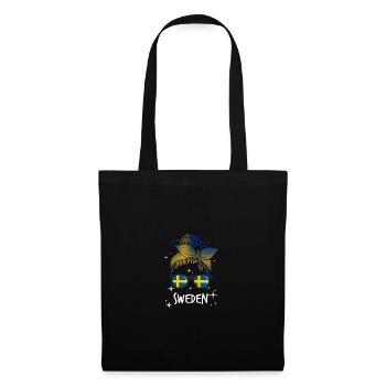 Suède - Sac en tissu - noir - Devant