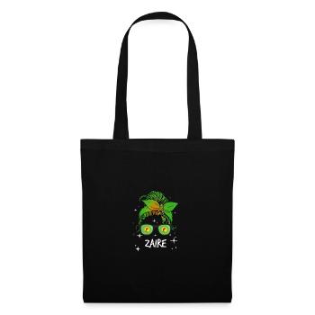 Zaire - Stoffbeutel - Schwarz - Vorne