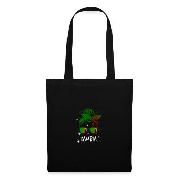 Sambia - Stoffbeutel - Schwarz - Vorne