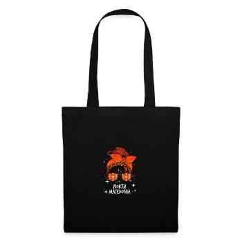 Macédoine du Nord - Sac en tissu - noir - Devant
