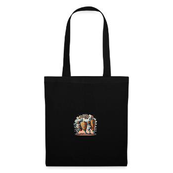 Armure médiévale de la Renaissance Knight Knight - Sac en tissu - noir - Devant