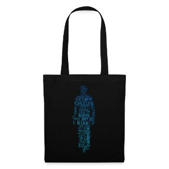 Vélo Cyclisme Femmes Vélo Cyclistes - Sac en tissu - noir - Devant
