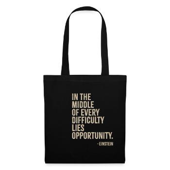 Opportunity - Tote Bag - black - Front