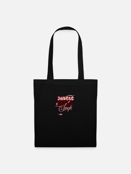 Jingle Bells - Stoffbeutel - Schwarz