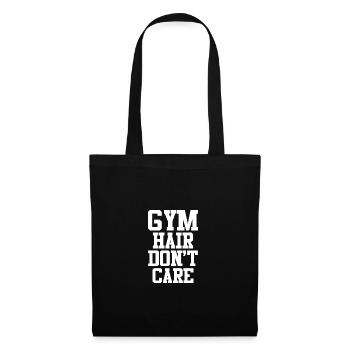Les cheveux de gymnastique n’ont pas d’importance - Sac en tissu - noir - Devant