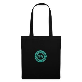 Fête des Pères 1972 - Sac en tissu - noir - Devant