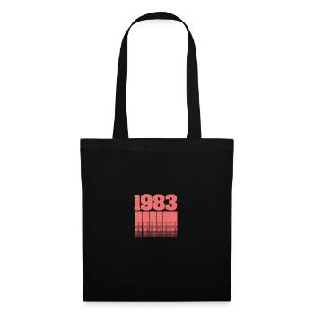 1983 - Sac en tissu - noir - Devant