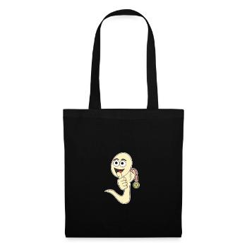 Winner funny number 1 - Tote Bag - black - Front