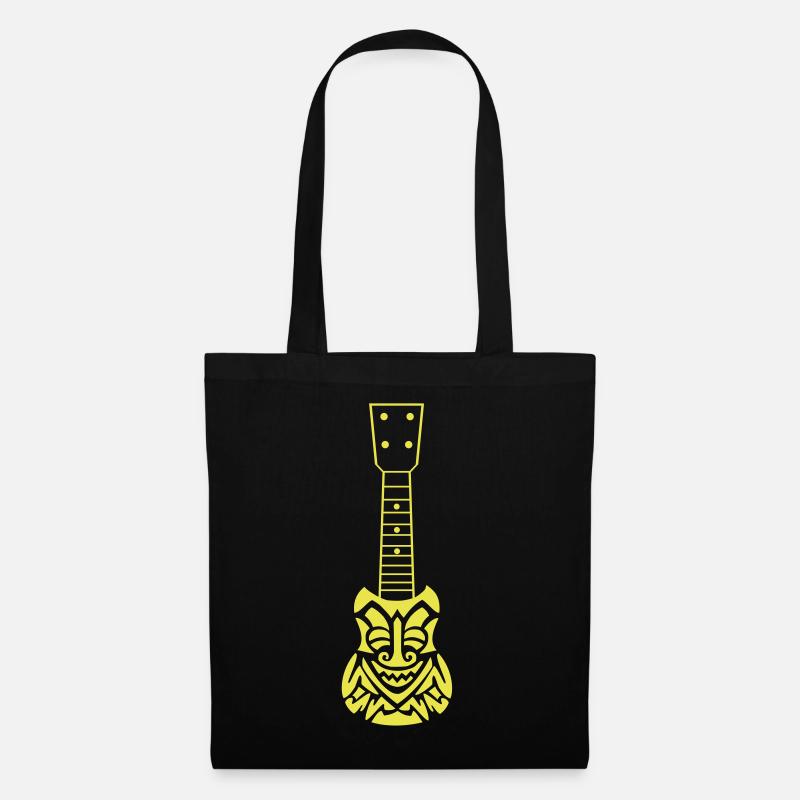 TIKI Ukulele - Stoffbeutel - Schwarz