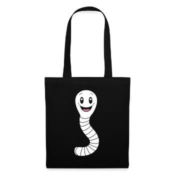 earthworms - Tote Bag - black - Front