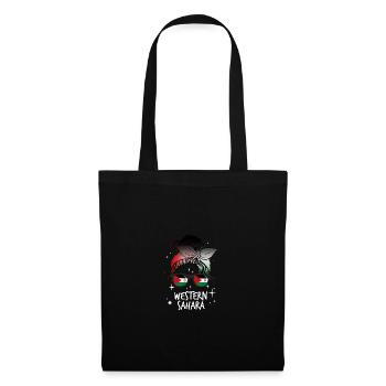 Sahara occidental - Sac en tissu - noir - Devant
