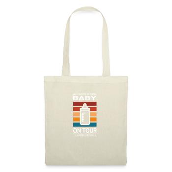 Bébé en tournée - Sac en tissu - nature - Devant