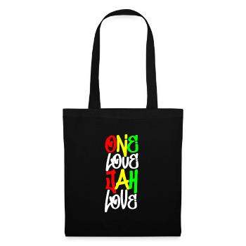 Rasta Love - Tote Bag - black - Front