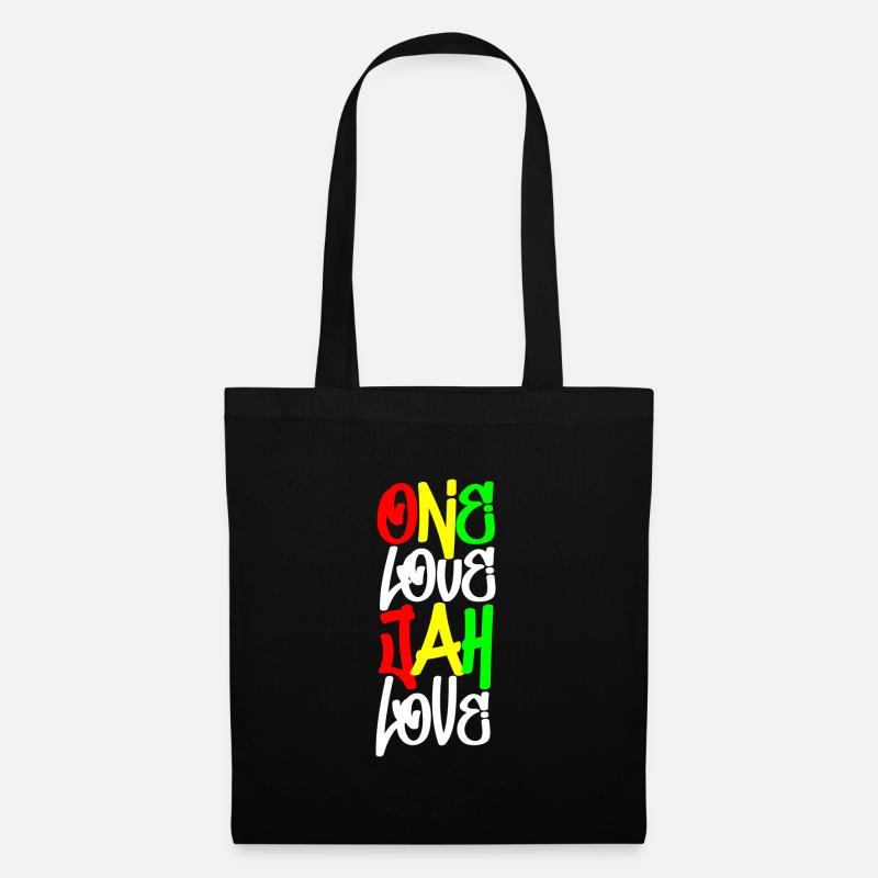 Rasta Love - Tote Bag - black