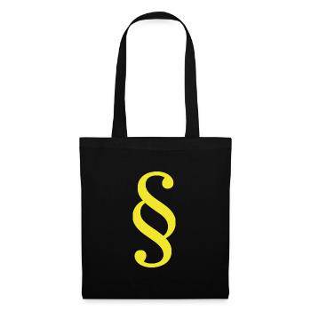 Droit Avocat Paragraphe Avocat Cour Droit - Sac en tissu - noir - Devant