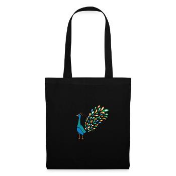Beautiful Peacock Caretaker Poison - Tote Bag - black - Front