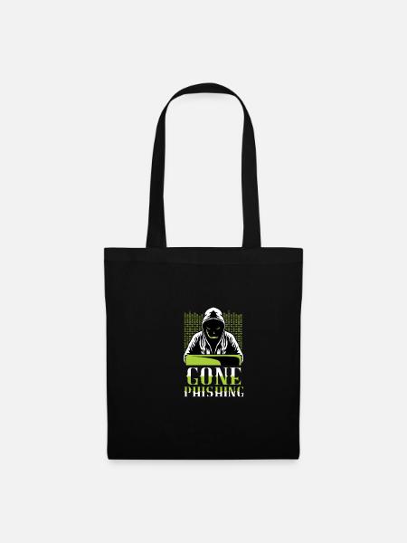 Gone Phishing. Informatik-Major. Gift - Stoffbeutel - Schwarz
