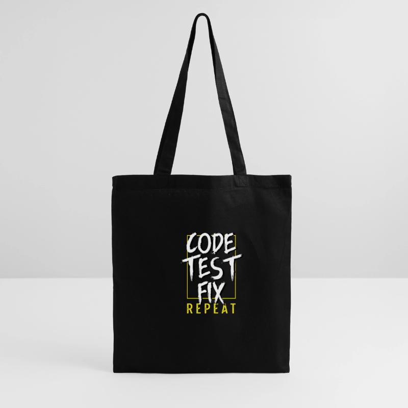 Code-Test-Fix. Computertechniker Gift Stoffbeutel