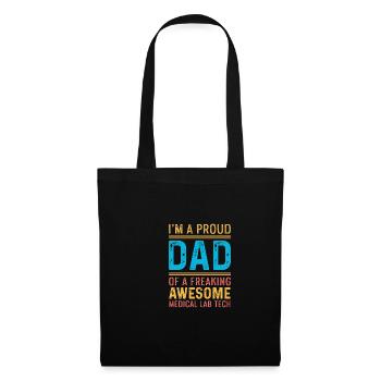 Proud Father Loving Father Poison - Tote Bag - black - Front
