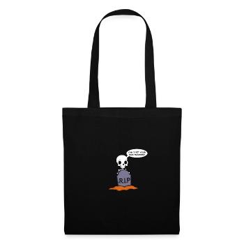 Pet Dog Drôle d’amoureux des chiens. Cadeau - Sac en tissu - noir - Devant