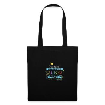 Officially completed kindergarten -graduation class - Tote Bag - black - Front