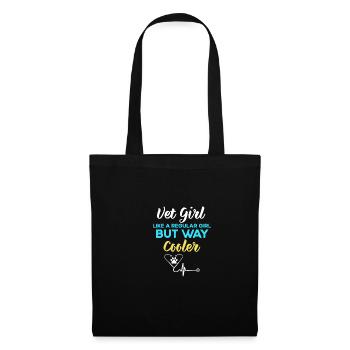 Funny Veterinarians -Veterinary Technician Women Girls - Tote Bag - black - Front