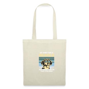 Beagle Whisperer Dog Lovers Puppy Owner Paw - Sac en tissu - nature - Devant