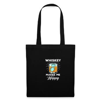 Cool Whisky pour Malt Whisky Alcool Bourbon Rye - Sac en tissu - noir - Devant