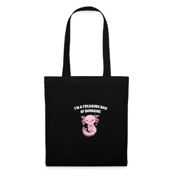I'm a fucking ray of sunshine from funny s - Tote Bag - black - Front
