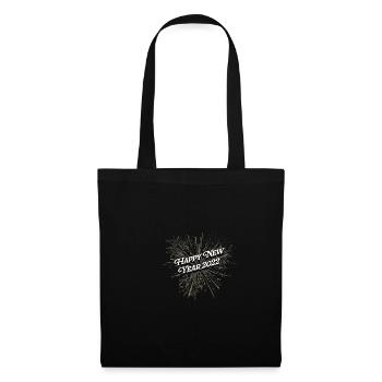 Bonne année 2022 Nye Family Réveillon du Nouvel An Verwa - Sac en tissu - noir - Devant