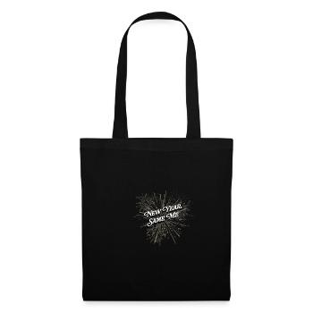 New Year equals I love positivity self-confidence - Tote Bag - black - Front