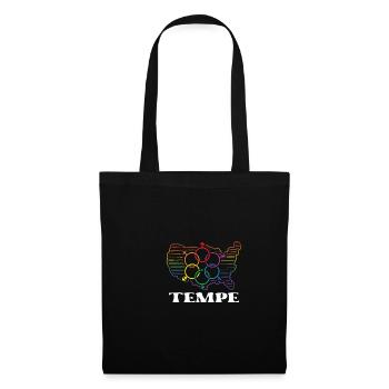 Tempe Pride Month Pride Flag LGBT Community LGBTQ - Tote Bag - black - Front