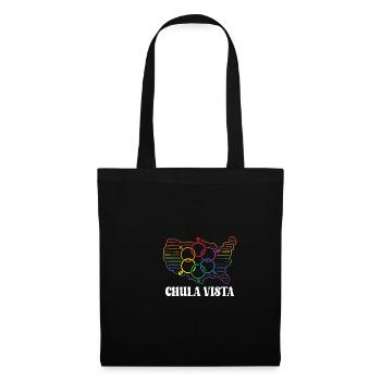 Chula Vista Pride Month Pride Flag LGBT Community - Stoffbeutel - Schwarz - Vorne