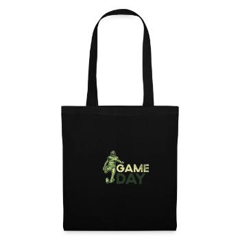 Rétro Citation Drôle Football Américain Touchdown-SAIS - Sac en tissu - noir - Devant