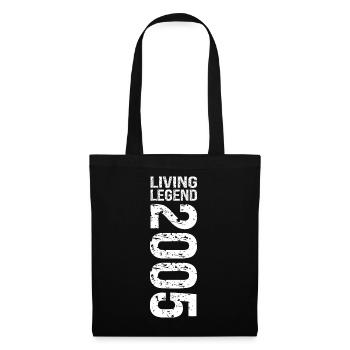 Living Legend 2005 Gift Birthday Gift - Tote Bag - black - Front