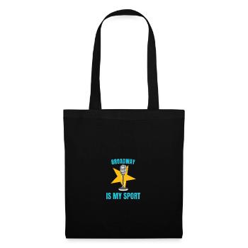 THEATER: Broadway Is My Sport - Tote Bag - black - Front