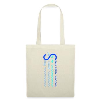 Eaux vives Version 2 - Sac en tissu - nature - Devant