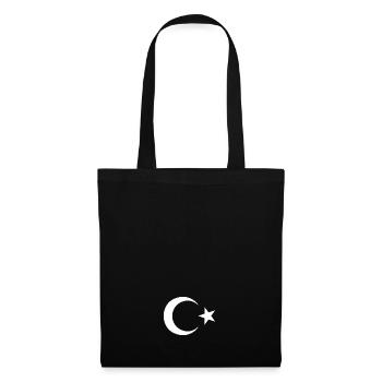 Turkey breast logo - Türkiye amblem - Tote Bag - black - Front