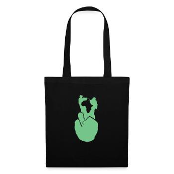 Fight+Peace - Tote Bag - black - Front