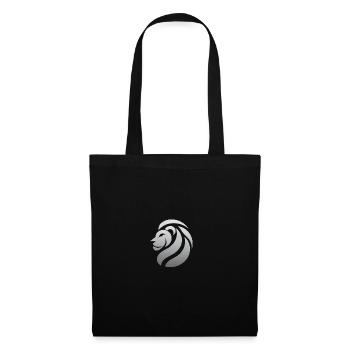 Majesté du Lion - Sac en tissu - noir - Devant