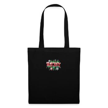 Hockey Noël idée cadeau original - Sac en tissu - noir - Devant