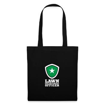 Lawn Mowing Lawn Mower Gardener - Tote Bag - black - Front