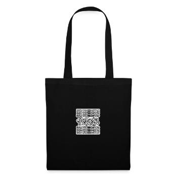 1954 1954 - Sac en tissu - noir - Devant